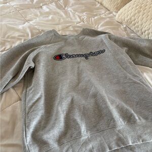 Kids Champion Gray Sweatshirt